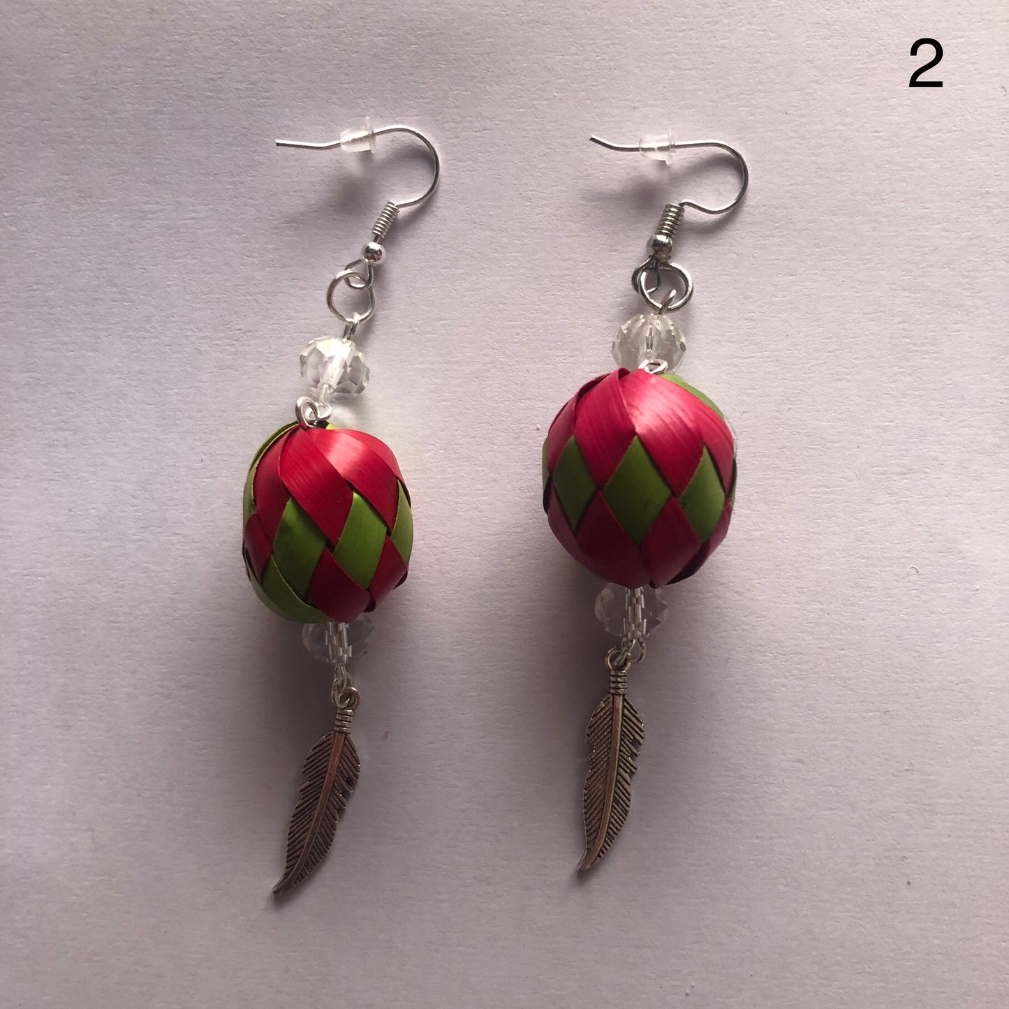 Palm Leaf Earrings