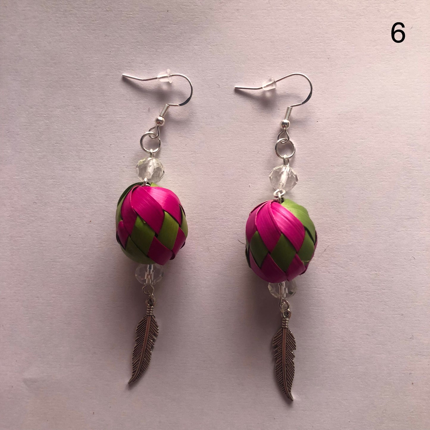 Palm Leaf Earrings