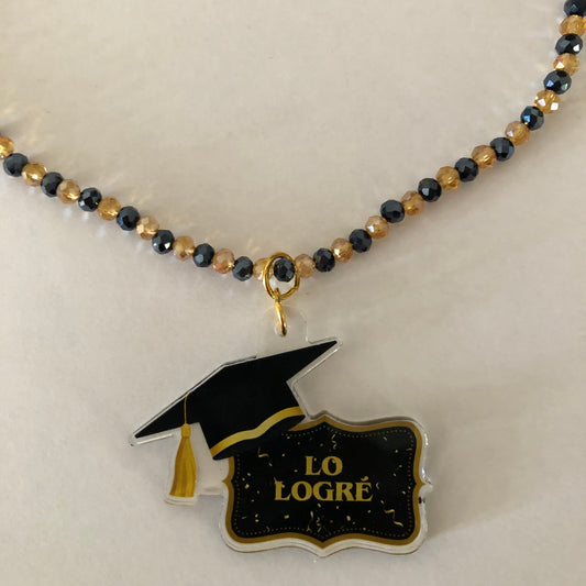 Class of 2024 Lo Logré Graduate necklace