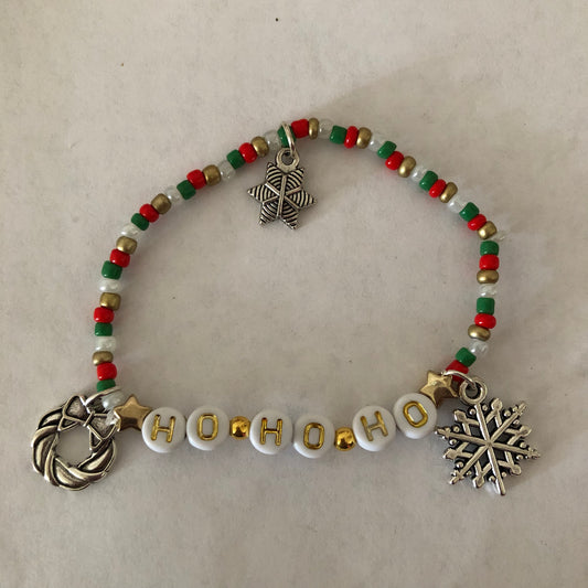 Christmas Ho-Ho-Ho bracelet