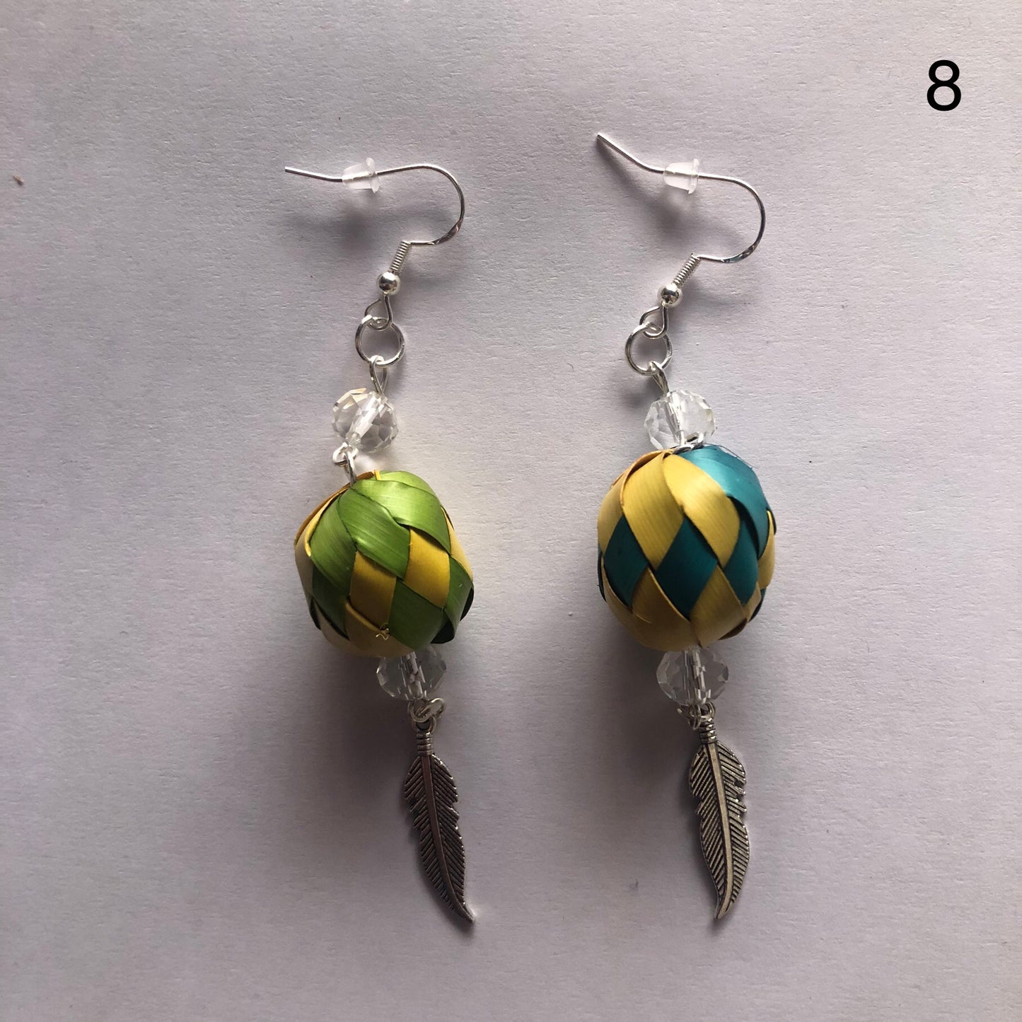 Palm Leaf Earrings