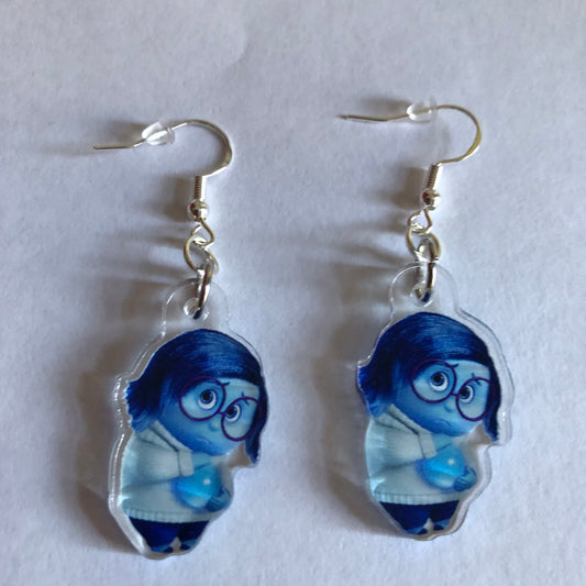 Inside Out 2 Emotion Characters Earrings