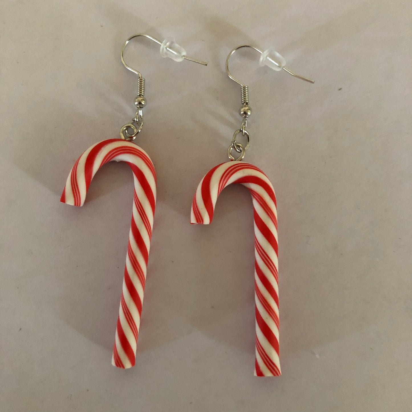 Christmas Candy Cane earrings