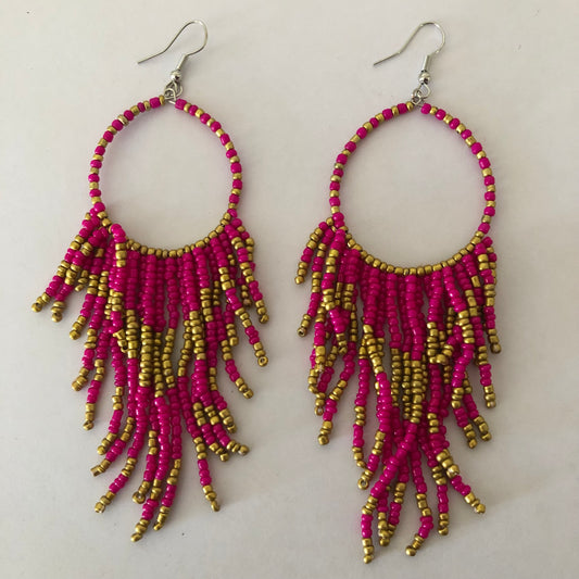 Huichol earrings