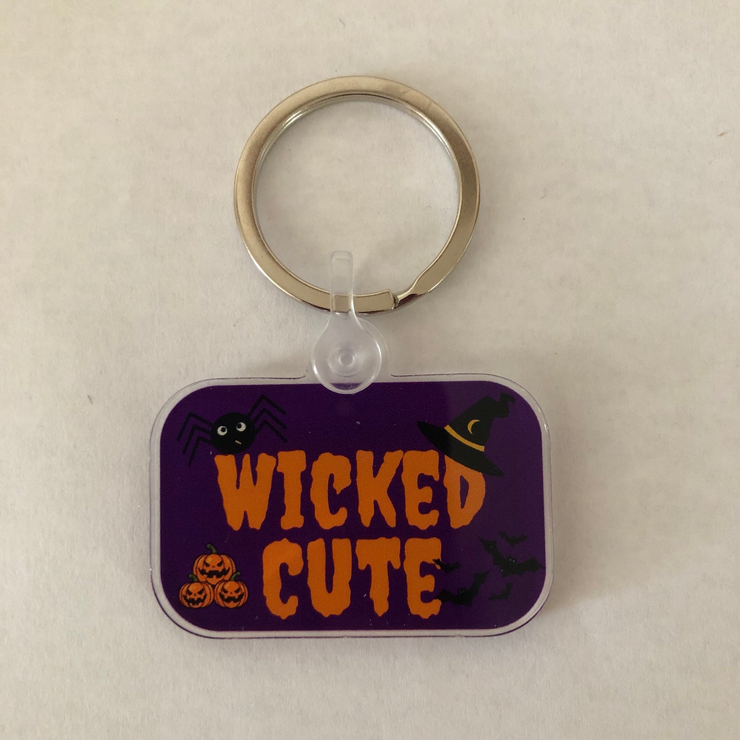 Halloween Wicked Cute keychain