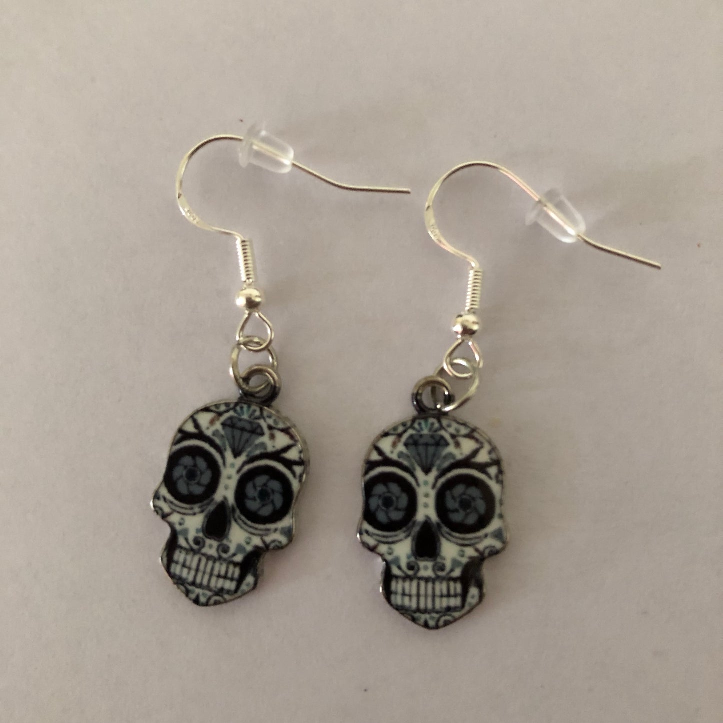 Día De Muertos Skull Calavera Earrings