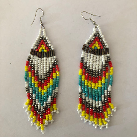 Huichol earrings