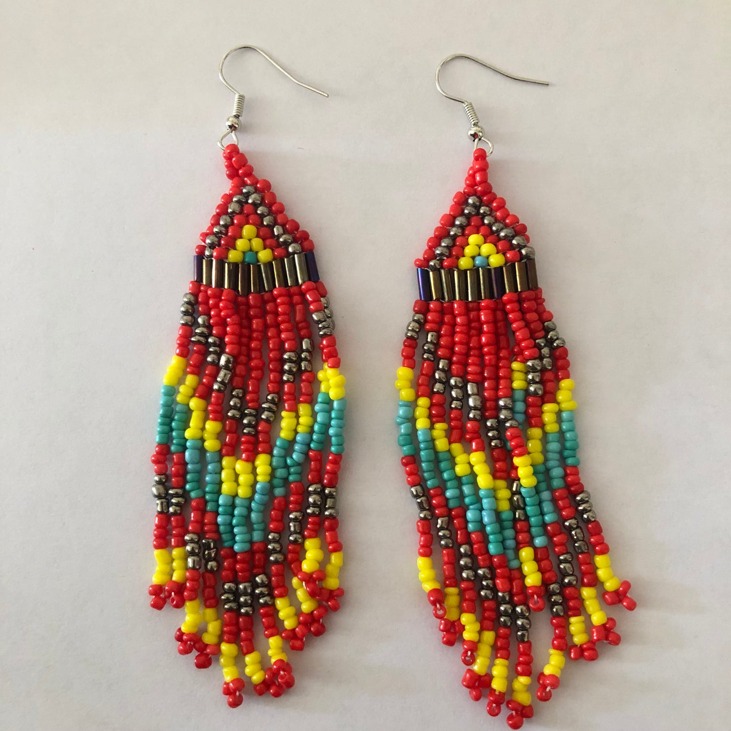 Huichol earrings