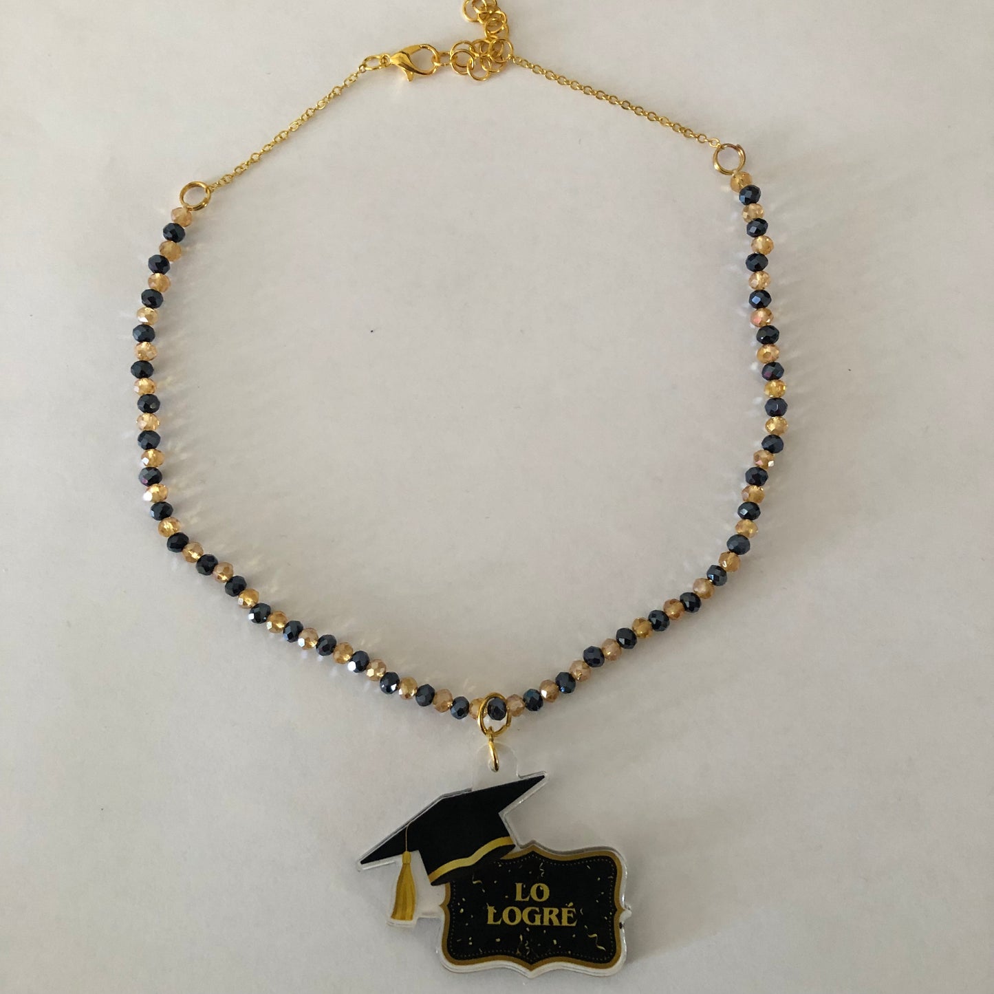 Class of 2024 Lo Logré Graduate necklace