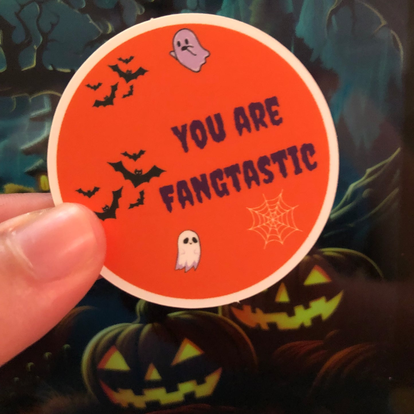 Halloween You are Fangtastic sticker