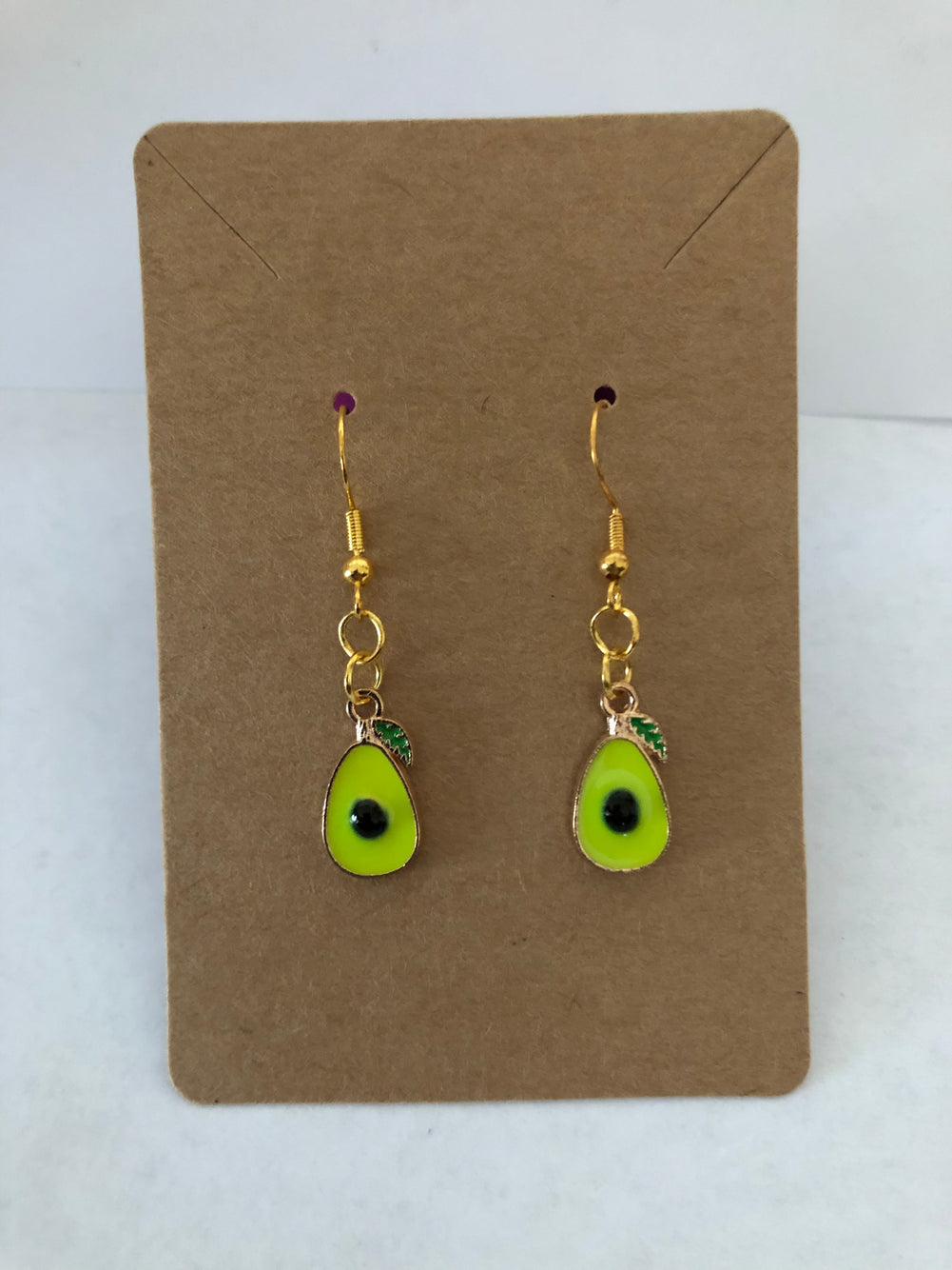 Avocado Aguacate earrings