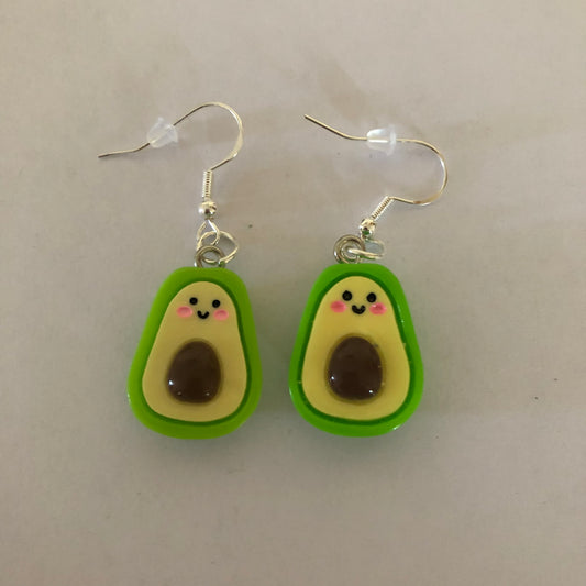 Avocado Aguacate earrings