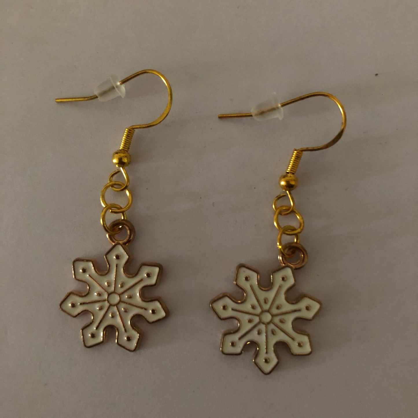 Snowflake earrings