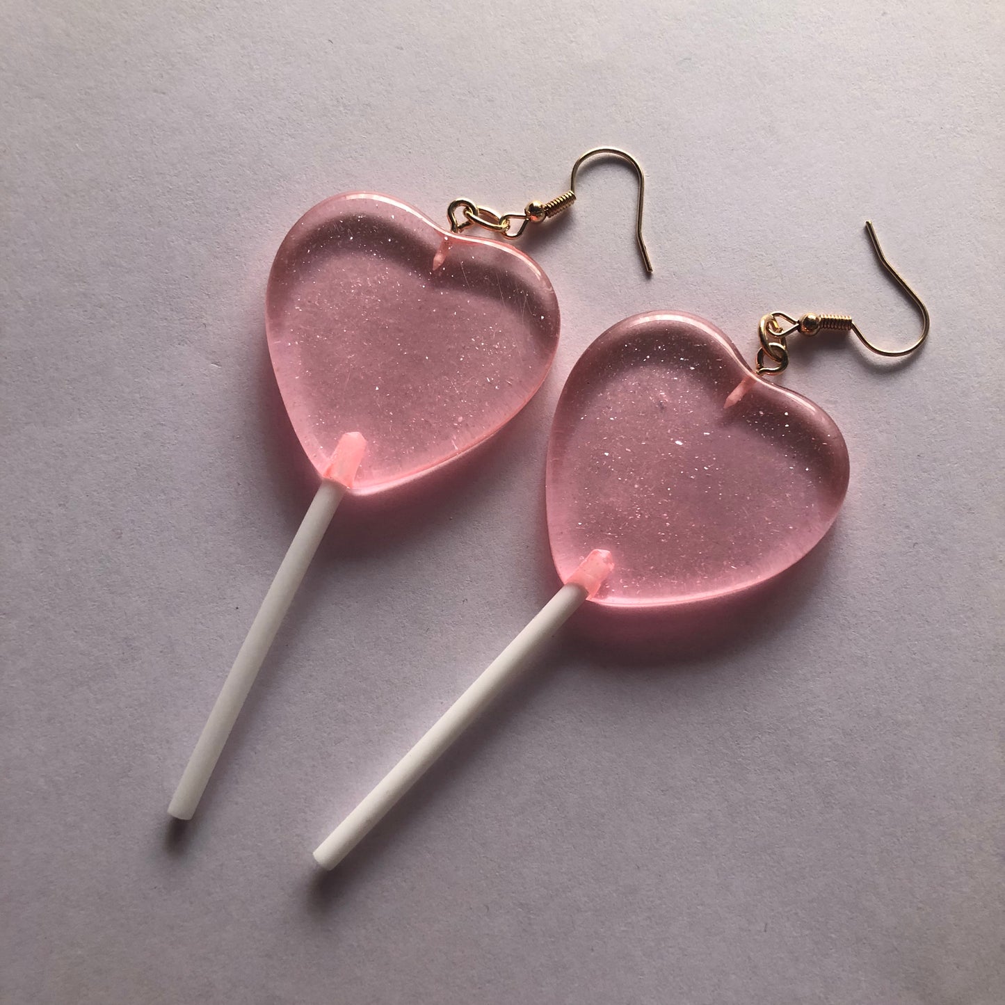 Valentine’s Day Heart Lollipop y2k earrings