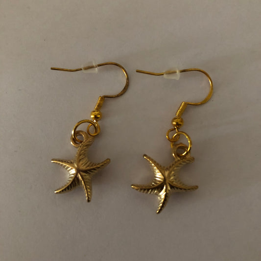 Starfish earrings