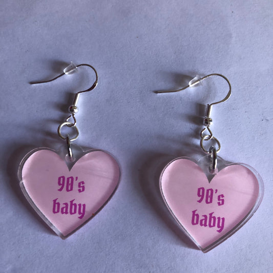 90’s baby earrings