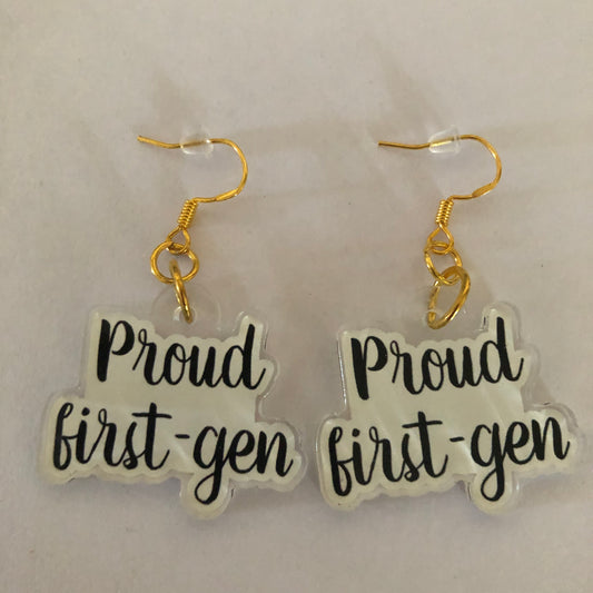 Proud first gen earrings