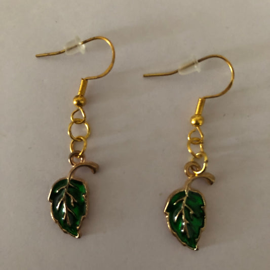 Leaf earrings