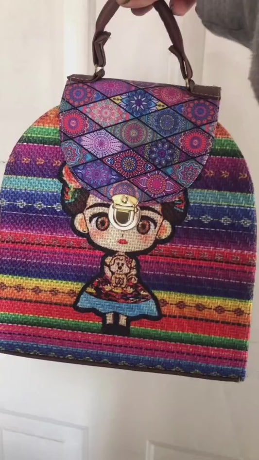 Frida Kahlo backpack