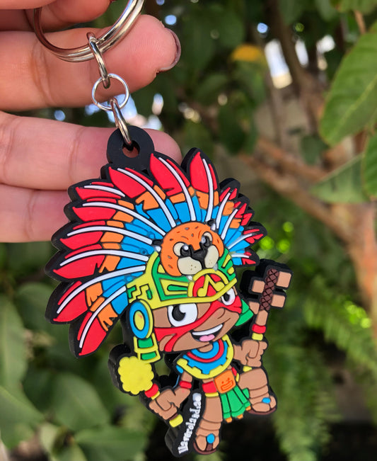 Mexican colorful keychain