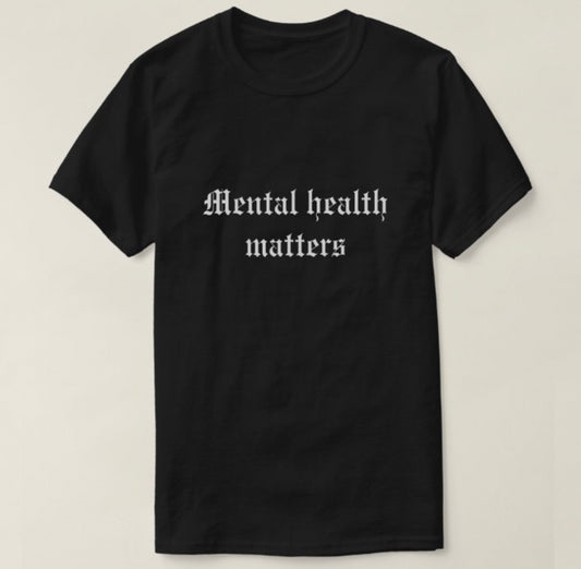Mental health matters unisex short-sleeve T-shirt
