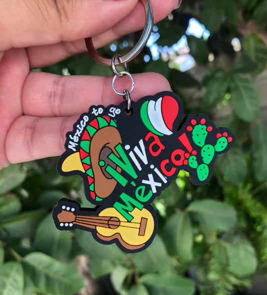 Viva México colorful keychain