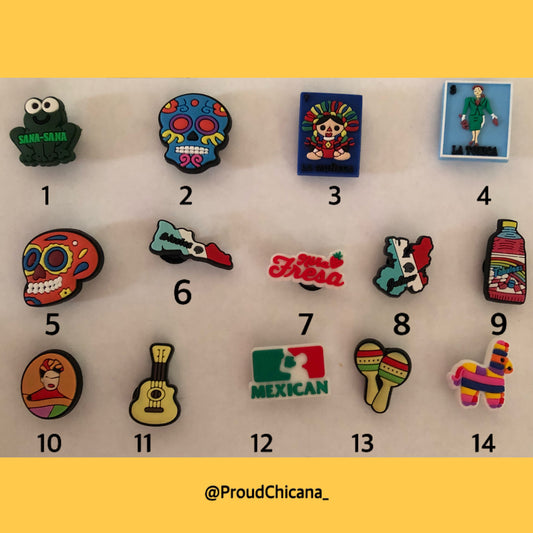 Croc charms | Latino, Mexican, and Chicano charms