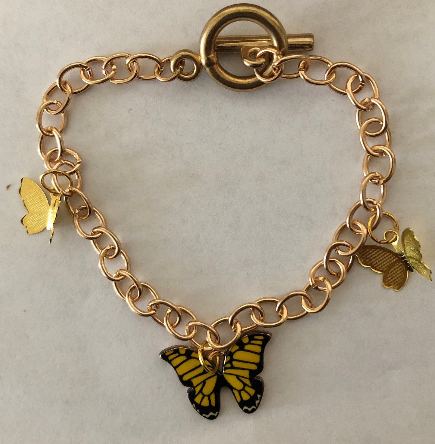 Butterfly jewelry set