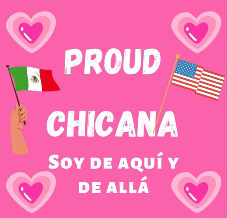 PROUD CHICANA sticker