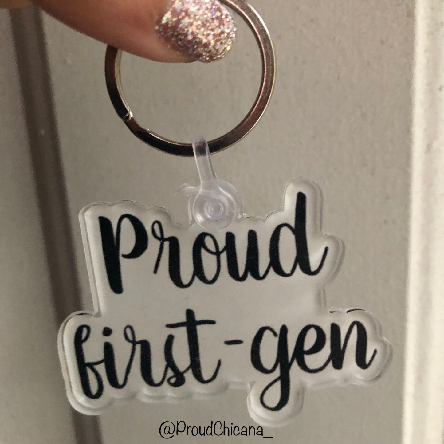 Proud first gen keychain