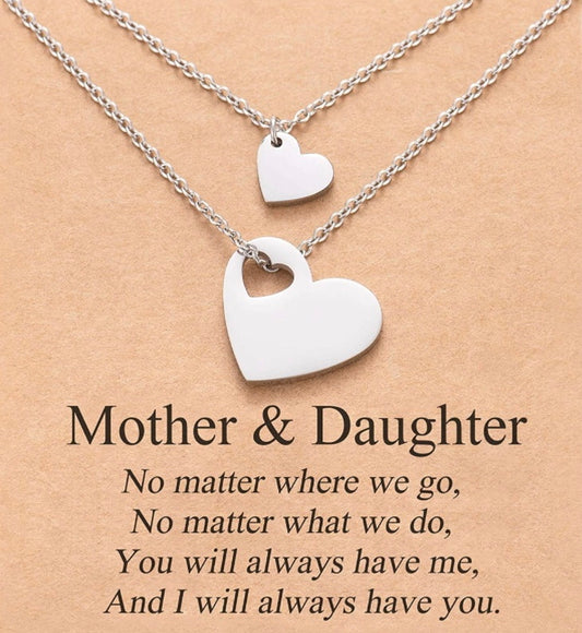 Mother and Daughter necklaces for Mother’s Day | Dia de las madres