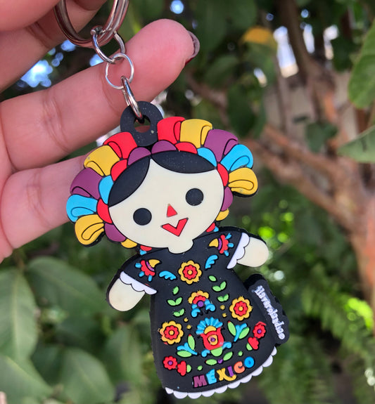 Mexican colorful keychain